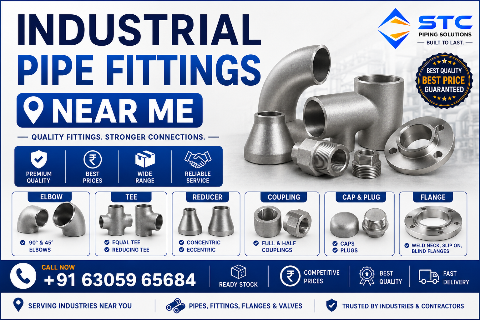 Industrial Pipe Fittings Near Me