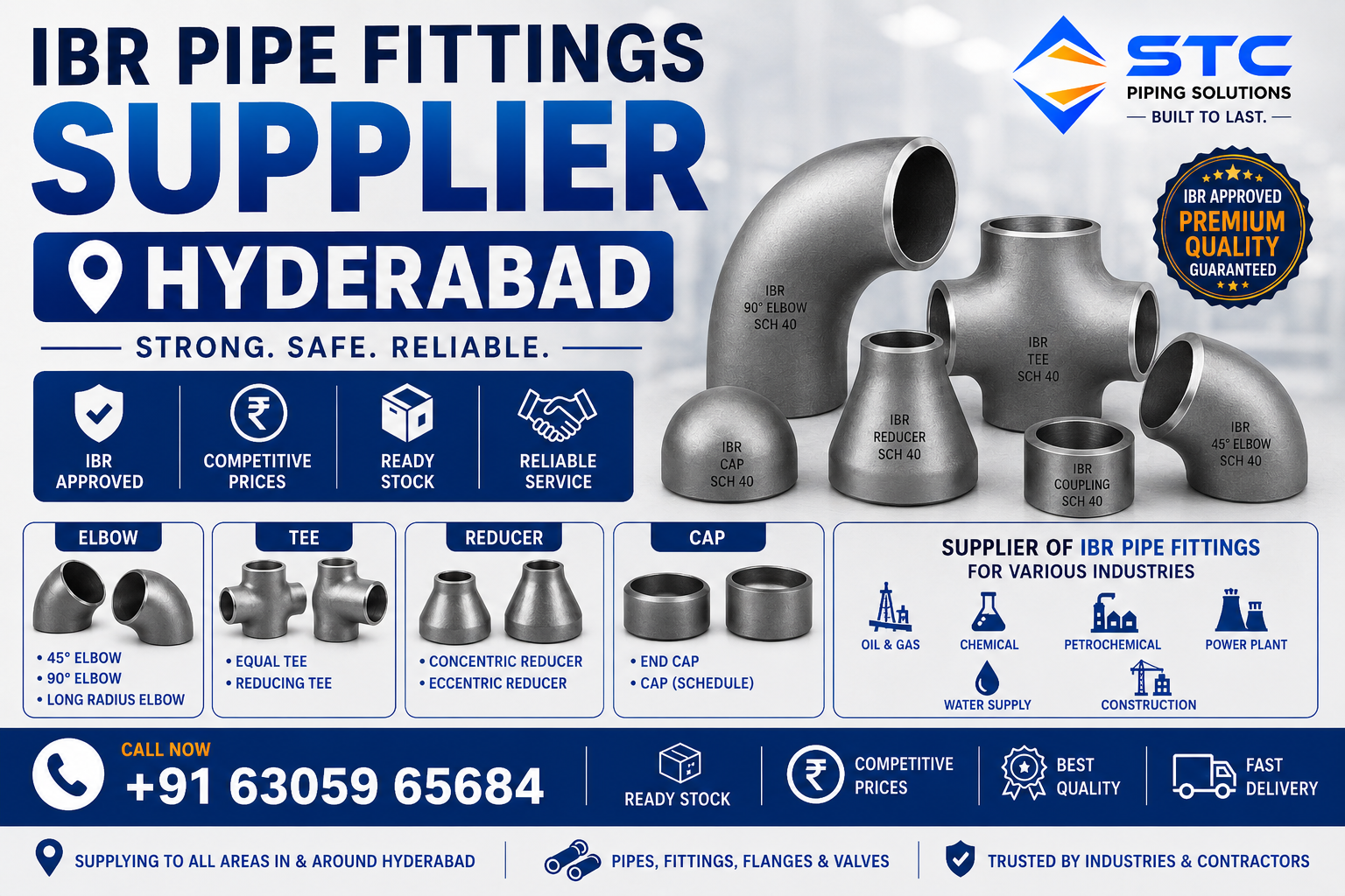 IBR Pipe Fittings Supplier