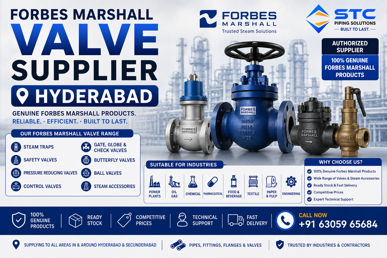 Forbes Marshall Valve Supplier