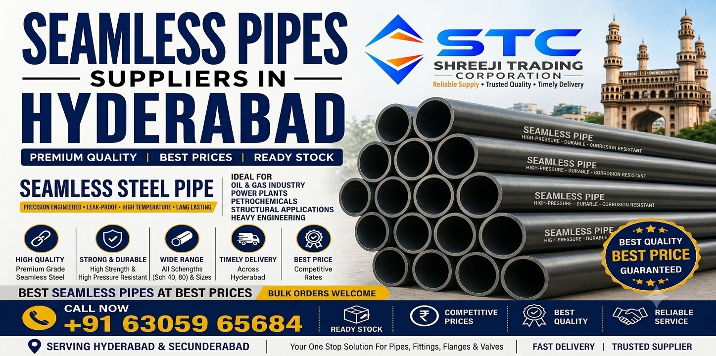 Seamless Pipe Dealer Hyderabad