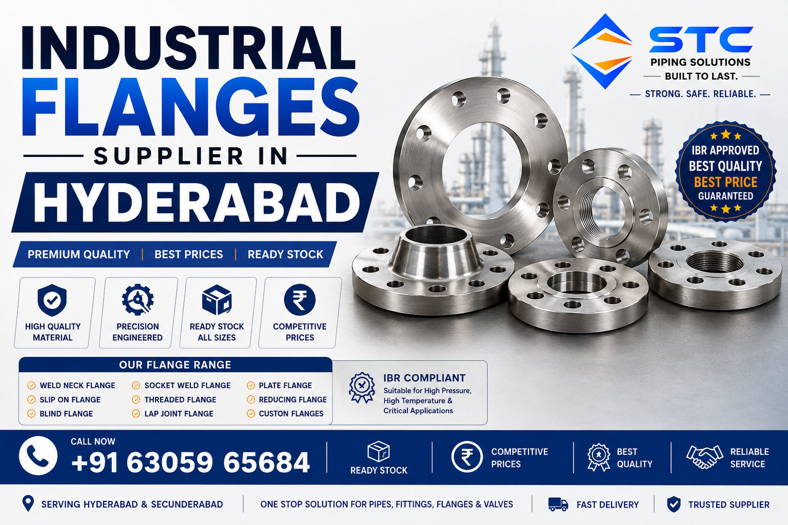 Industrial Flanges Supplier Hyderabad