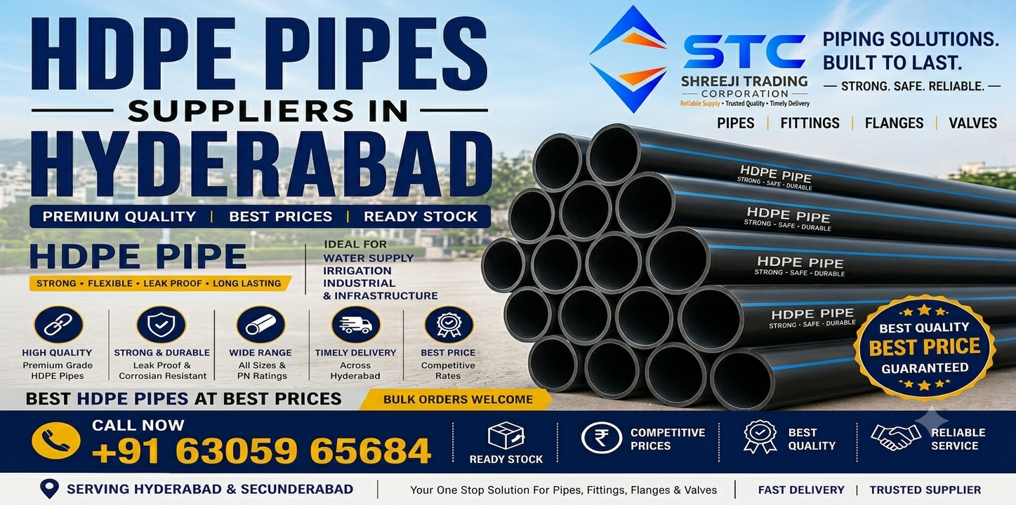 HDPE Pipe Supplier Hyderabad