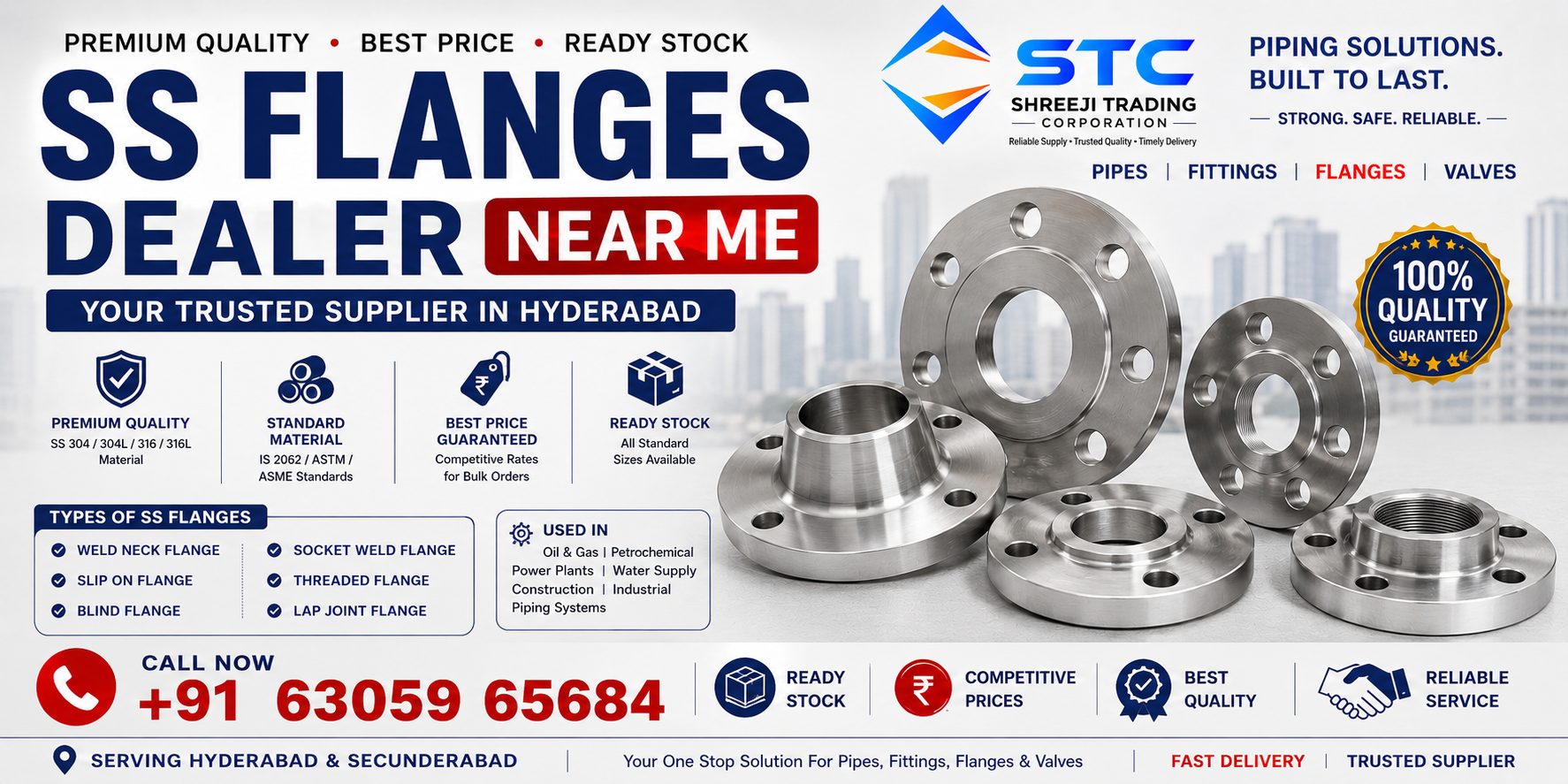 SS Flanges Dealer Near Me